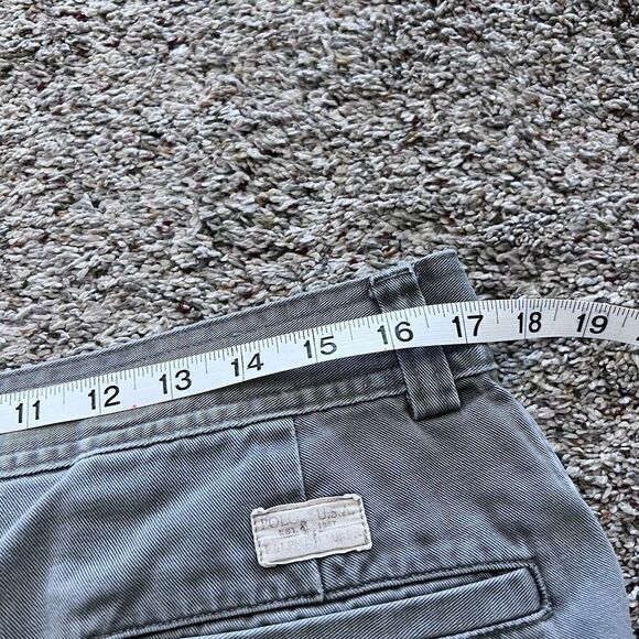 Polo Ralph Lauren Men's Cargo Shorts Size 33 Grey Solid Flat Front - Picture 6 of 9